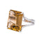 Bague 47 Stern Bague  Or blanc Quartz fumé 58 Facettes 4673467RV