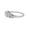 Bague 58 Bague Jarretière Platine Diamant 58 Facettes 4712462CN