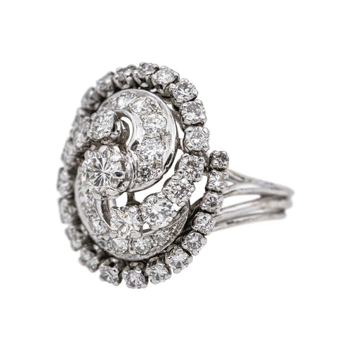 Bague 49 Bague Or blanc Diamant 58 Facettes 4818115RV