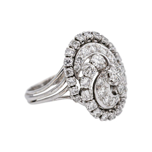 Bague 49 Bague Or blanc Diamant 58 Facettes 4818115RV