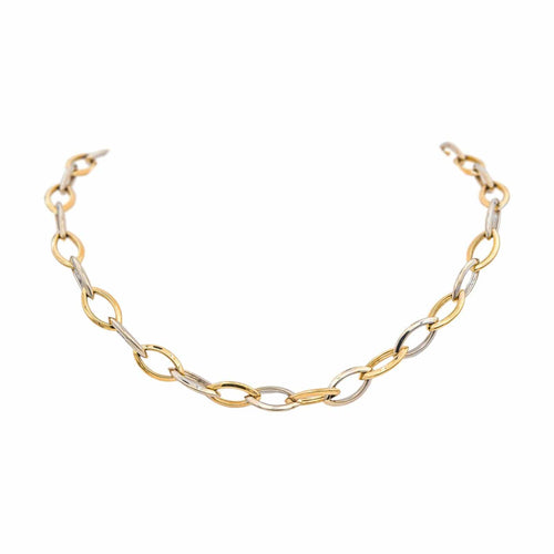 Collier Collier Or jaune, Or blanc 58 Facettes 4799517CN