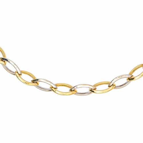 Collier Collier Or jaune, Or blanc 58 Facettes 4799517CN