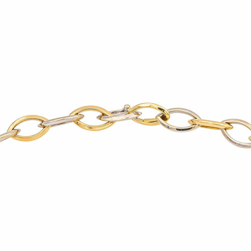 Collier Collier Or jaune, Or blanc 58 Facettes 4799517CN