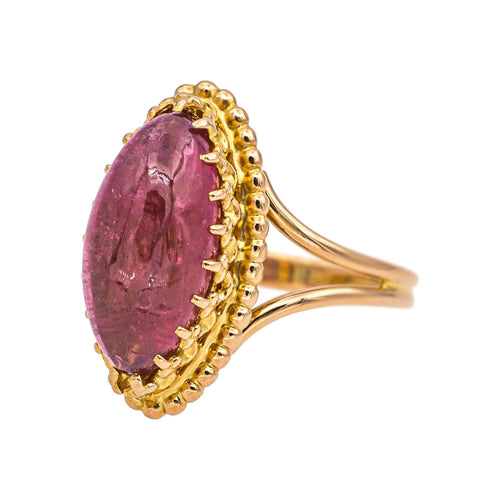 Bague 49 Bague Or jaune Tourmaline 58 Facettes 4947321RV