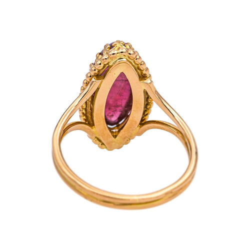 Bague 49 Bague Or jaune Tourmaline 58 Facettes 4947321RV