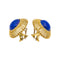 Boucles d'oreilles Boucles d'oreilles Or jaune Lapis lazuli 58 Facettes 4937392RV
