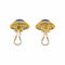 Boucles d'oreilles Boucles d'oreilles Or jaune Lapis lazuli 58 Facettes 4937392RV