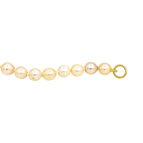 Collier Collier Or jaune Saphir, Diamant, Perle 58 Facettes 4932001CN