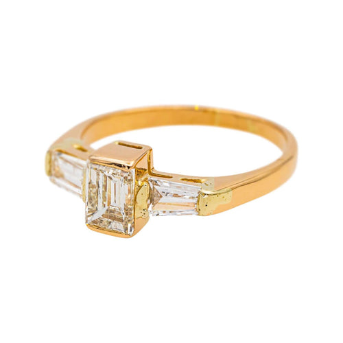 Bague 53 Bague Solitaire Or rose Diamant 58 Facettes 4878501CN