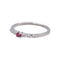 Bague 53 Mauboussin Bague Capsule d'émotions Or blanc Rubis, Diamant 58 Facettes 5021706RV