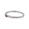 Bague 53 Mauboussin Bague Capsule d'émotions Or blanc Rubis, Diamant 58 Facettes 5021706RV