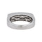 Bague 53 Bague Or blanc Diamant 58 Facettes 5109073CN