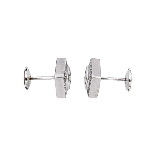 Boucles d'oreilles Boucles d'oreilles Or blanc Diamant 58 Facettes 5117971CN