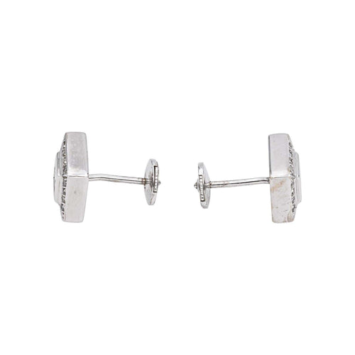 Boucles d'oreilles Boucles d'oreilles Or blanc Diamant 58 Facettes 5117971CN