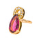 Bague 54 Bague  Tourmaline, Diamant 58 Facettes 5063528CN