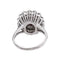 Bague 52 Bague Or blanc Rubis, Diamant 58 Facettes 5163618CN