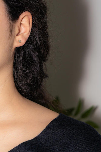 Boucles d'oreilles Boucles d'oreilles Puces Or jaune Diamant 58 Facettes 5177685RV