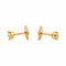 Boucles d'oreilles Boucles d'oreilles Puces Or jaune Diamant 58 Facettes 5177685RV