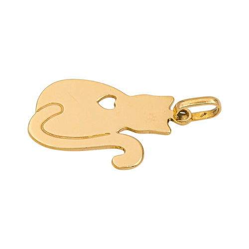 Pendentif Pendentif Chat Or jaune 58 Facettes 5189853RV