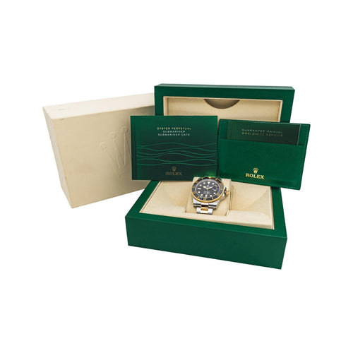 Montre Rolex Montre Submariner date Acier, Or jaune 58 Facettes 4980160RV