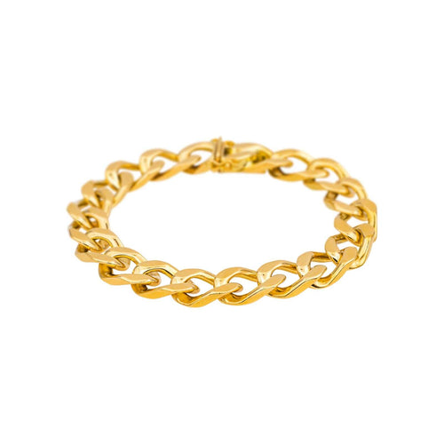 Bracelet Bracelet Maille gourmette Or jaune 58 Facettes 4658997CN