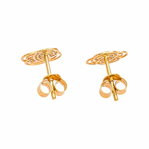 Boucles d'oreilles Ginette NY Boucles d'oreilles Puces Solo Purity Or rose 58 Facettes 5276262RV