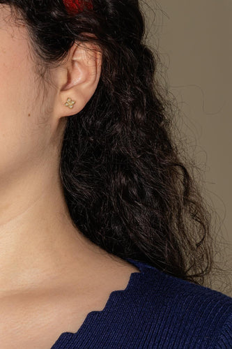 Boucles d'oreilles Boucles d'oreilles Puces Or jaune Diamant 58 Facettes 5276263RV