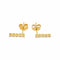 Boucles d'oreilles Boucles d'oreilles Puces Or jaune Diamant 58 Facettes 5276273RV