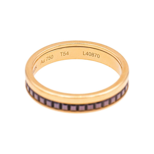 Bague 54 Boucheron Bague Alliance Quatre Or rose, Céramique 58 Facettes 5276275RV