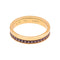 Bague 54 Boucheron Bague Alliance Quatre Or rose, Céramique 58 Facettes 5276275RV