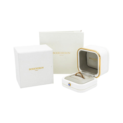 Bague 55 Boucheron Bague Solitaire Quatre Or rose, Or jaune Diamant 58 Facettes 5276276RV