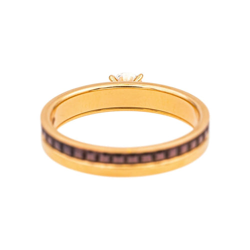 Bague 55 Boucheron Bague Solitaire Quatre Or rose, Or jaune Diamant 58 Facettes 5276276RV