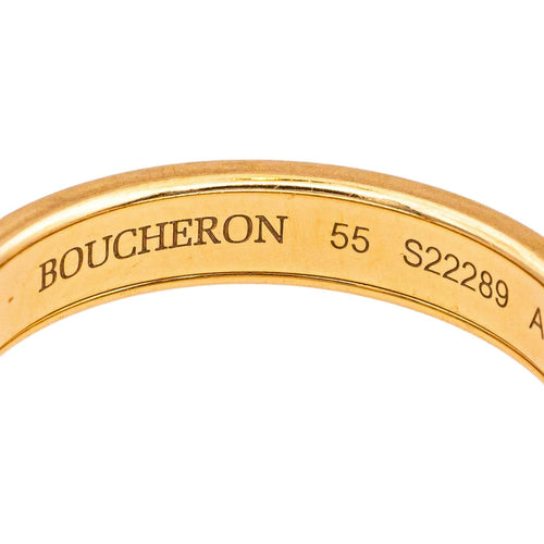 Bague 55 Boucheron Bague Solitaire Quatre Or rose, Or jaune Diamant 58 Facettes 5276276RV