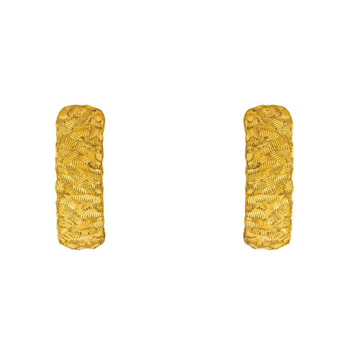 Boucles d'oreilles Boucles d'oreilles Créoles  Or jaune 58 Facettes 5236224RV