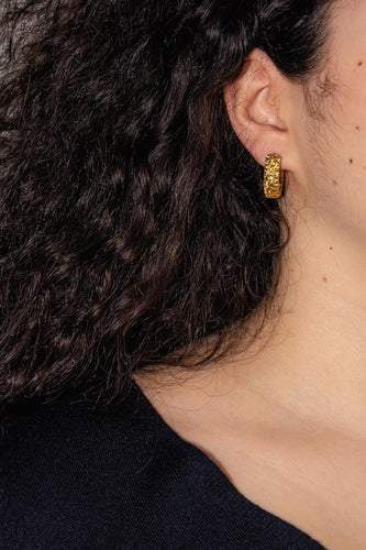 Boucles d'oreilles Boucles d'oreilles Créoles  Or jaune 58 Facettes 5236224RV
