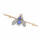 Broche Broche mouche victorienne française, vers 1900, ornée de diamants, saphirs, rubis et perle. 58 Facettes 26050-0267