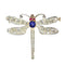 Broche Broche libellule de la fin de l'époque victorienne, ailes serties de diamants et corps en saphir, vers 1900 58 Facettes 26050-0268