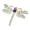 Broche Broche libellule de la fin de l'époque victorienne, ailes serties de diamants et corps en saphir, vers 1900 58 Facettes 26050-0268