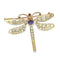 Broche Broche libellule de la fin de l'époque victorienne, ailes serties de diamants et corps en saphir, vers 1900 58 Facettes 26050-0268