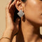 Boucles d'oreilles Boucles d’oreilles clip - Or blanc 18 carats et diamants 58 Facettes 1699