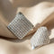 Boucles d'oreilles Boucles d’oreilles clip - Or blanc 18 carats et diamants 58 Facettes 1699