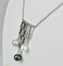 Collier Collier en or blanc 18 carats avec diamants et perles 58 Facettes 1695