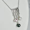 Collier Collier en or blanc 18 carats avec diamants et perles 58 Facettes 1695