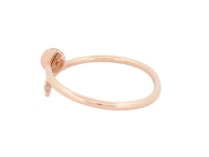Bracelet bracelet CARTIER juste un clou crb604851 or rose 18k & 32 diamants 58 Facettes 272554