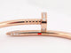 Bracelet bracelet CARTIER juste un clou crb604851 or rose 18k & 32 diamants 58 Facettes 272554