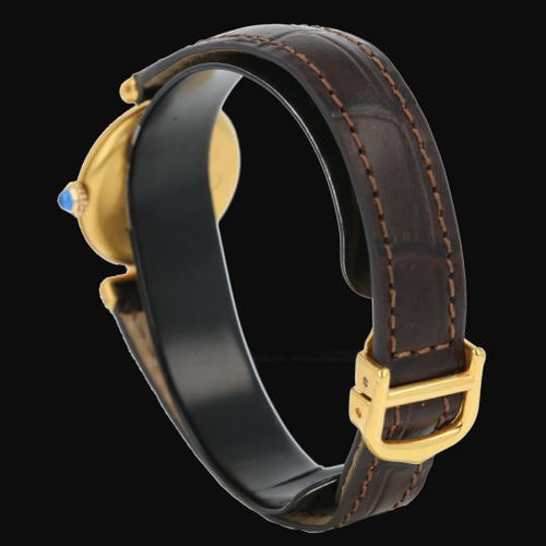 Montre Cartier Montre Colisée Must De Cartier Vermeil 58 Facettes MT44868