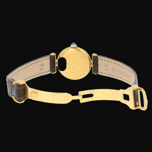 Montre Cartier Montre Colisée Must De Cartier Vermeil 58 Facettes MT44868