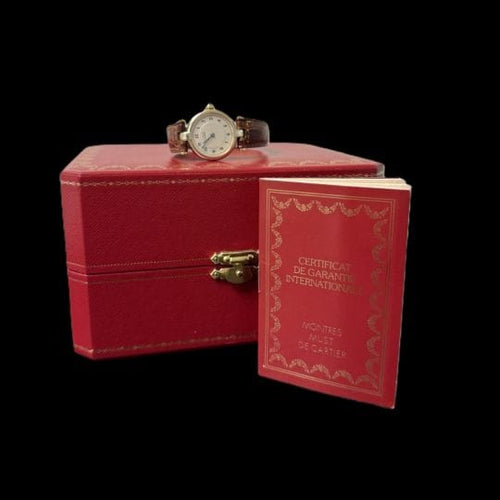 Montre Cartier Montre Must De Cartier Vermeil 58 Facettes MT44879