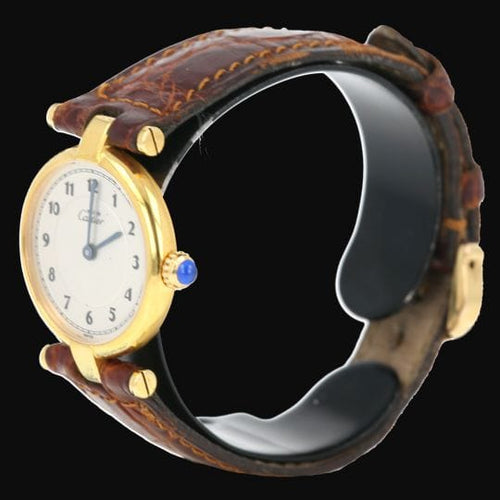 Montre Cartier Montre Must De Cartier Vermeil 58 Facettes MT44879