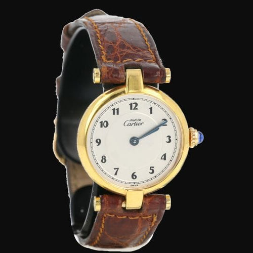 Montre Cartier Montre Must De Cartier Vermeil 58 Facettes MT44879